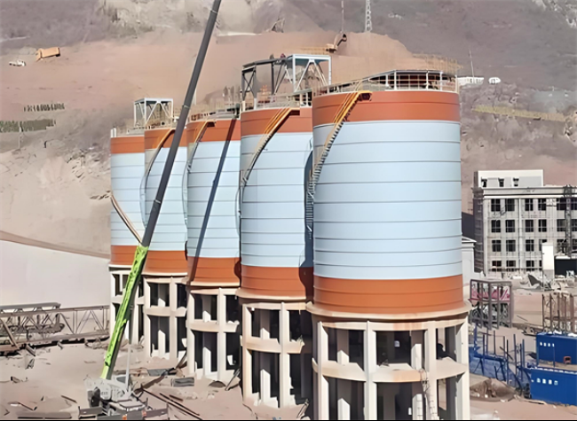 东成镇高架钢板仓